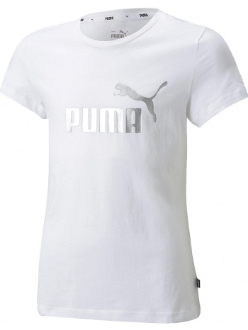 μπλούζα κοντομάνικη puma ess+ logo 846953-02 σε προσφορά