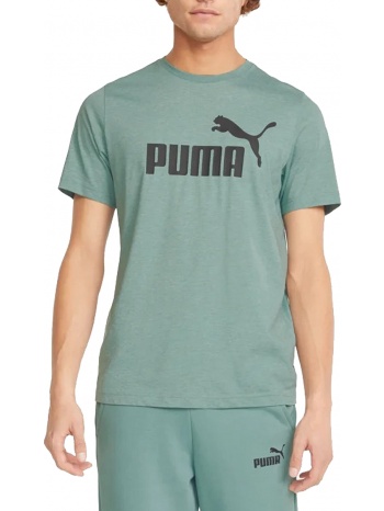 μπλούζα κοντομάνικη puma ess heather 586736-50 σε προσφορά