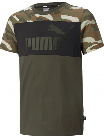 μπλούζα κοντομάνικη puma ess+ camo tee 847342-70 σε προσφορά