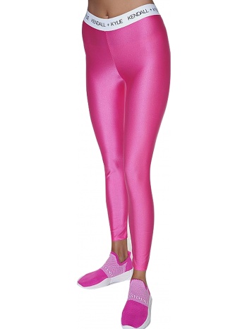 κολάν kendall + kylie waist logo shinny kkw3611740-fucshia
