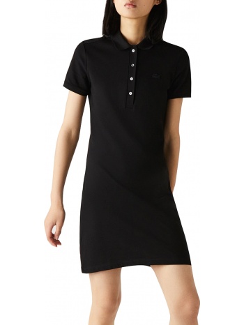 φόρεμα lacoste stretch cotton pique polo κοντομάνικο σε προσφορά