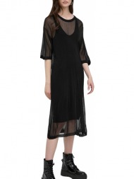 φόρεμα silvian heach exadril pgp22281ve-black