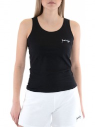 μπλούζα αμάνικη kendall + kylie basic tank kkw3611610-black