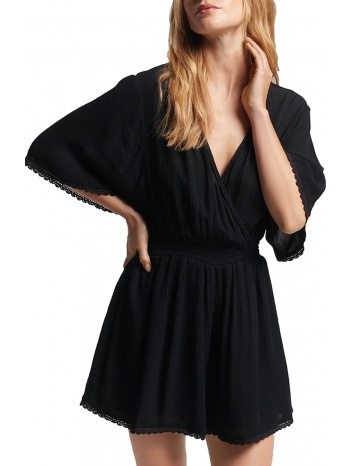 σόρτς superdry ovin vintage beach playsuit w8011023a-98t σε προσφορά