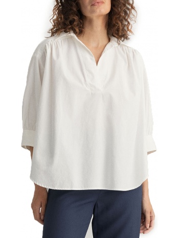 πουκάμισο μακρυμάνικο gant luxury poplin popover σε προσφορά