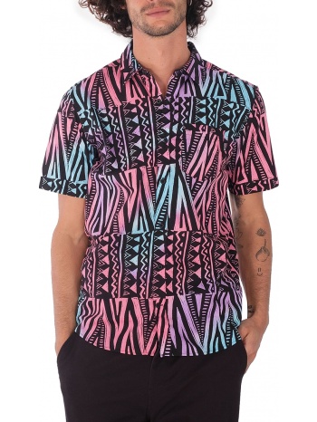 πουκάμισο κοντομάνικο hurley org wedge mvs0005170-h571 σε προσφορά