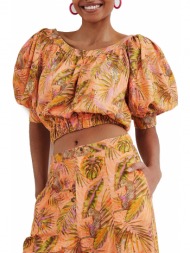 top desigual safari cropped 22swbw32-7011