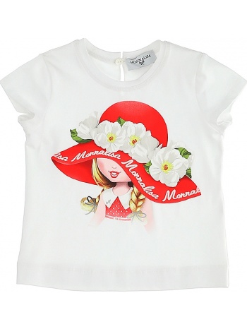μπλούζα κοντομάνικη monnalisa με στάμπα 315616p2 5201-0099 σε προσφορά