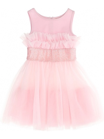 φόρεμα monnalisa με τούλι και παγέτες 715901 5945-0090 σε προσφορά