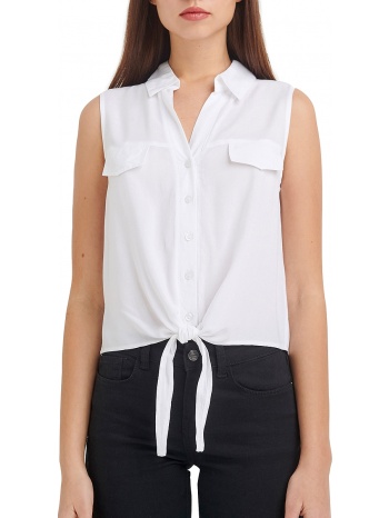 πουκάμισο κοντομάνικο attrattivo με δέσιμο εμπρός