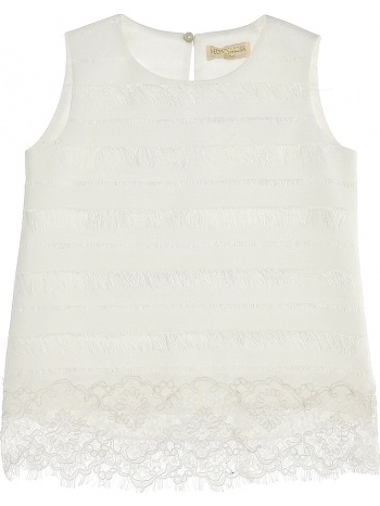 top monnalisa μπουστο top antibes c/pizzo 715303 5308-0001 σε προσφορά