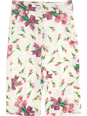 monnalisa παντελονι pantaloni cropped piega 115428 5679-9995 σε προσφορά