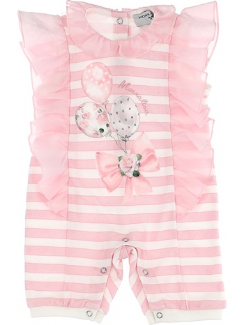 monnalisa φορμακι pagliaccetto righe+gale 355207si 5009-0191 σε προσφορά