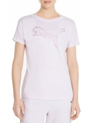 μπλούζα κοντομάνικη puma train favorite jersey cat tee 520260-17