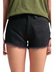 σορτς superdry studios high rise denim w7110266a-07a