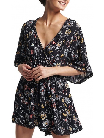 superdry ovin vintage beach playsuit w8011023a-6wv