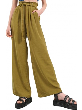 παντελόνι υφασμάτινο attrattivo ψηλόμεση με ζωνάκι