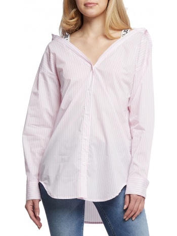 πουκάμισο μακρυμάνικο liu jo ριγέ ca2118 t2376-s9751 σε προσφορά
