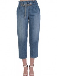 παντελόνι jean liu jo denim με αλυσίδα ua2133 ds609-78272