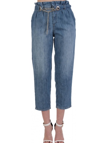 παντελόνι jean liu jo denim με αλυσίδα ua2133 ds609-78272 σε προσφορά