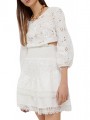 φόρεμα liu jo denim frou frou ua2204 d4725-10701
