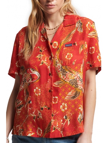 πουκάμισο κοντομάνικο superdry vintage resort w6011284a-6wm σε προσφορά