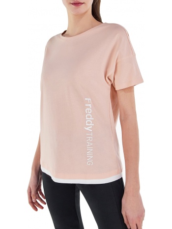 μπλούζα κοντομάνικη freddy comfort fit s2wtrt2-p114w σε προσφορά