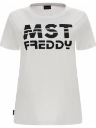 μπλούζα κοντομάνικη freddy mε στάμπα s2wmat1-w40
