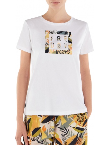 μπλούζα κοντομάνικη freddy all over flower s2wteet3-wflo24 σε προσφορά