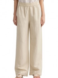 παντελόνι υφασμάτινο gant linen visocse pull on 4150214-221