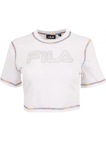 μπλούζα κοντομάνικη fila dusty ss22spw067-100 σε προσφορά