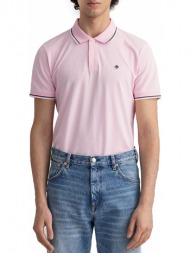 μπλούζα polo gant contrast tipping 2062003-647