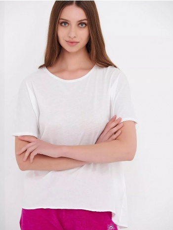 μπλούζα κοντομάνικη funky buddha oversized σε προσφορά