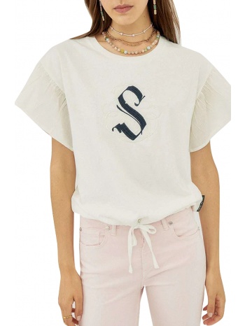 μπλούζα κοντομάνικη silvian heach brixen pgp22019ts-white σε προσφορά