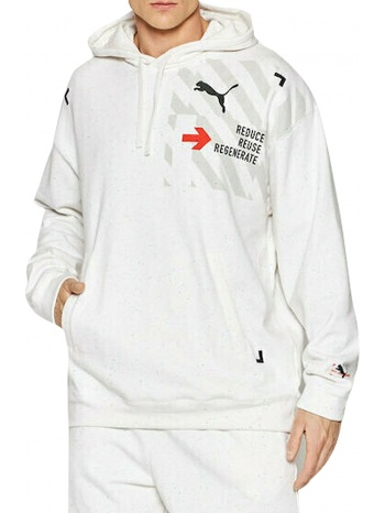 μπλούζα μακρυμάνικη puma recollection graphic hoodie σε προσφορά