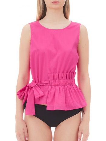 top liu jo popeline stretch va2093 t5904-82436 σε προσφορά