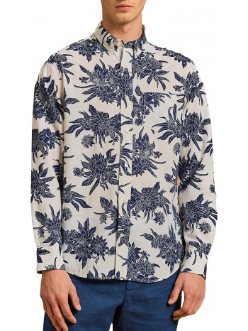 πουκάμισο μακρυμάνικο gant d2. reg dahlia print 3021170-409