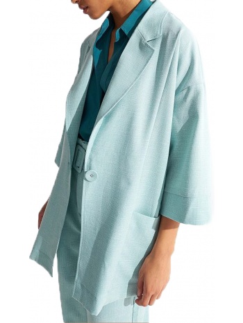 σακάκι ale oversized με τσέπες 8913881-pastel green