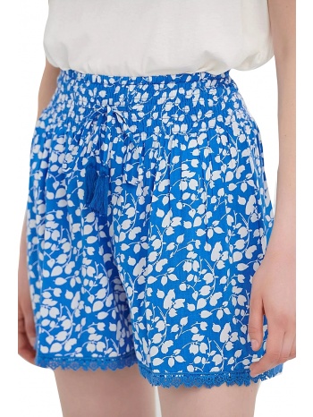σόρτς funky buddha εμπριμέ fbl005-132-03-royal blue σε προσφορά