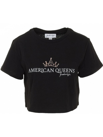 μπλούζα κοντομάνικη kendall+kylie loose cropped t-shirt σε προσφορά