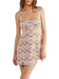 φόρεμα free people sasha mini ob1447136-ivory combo