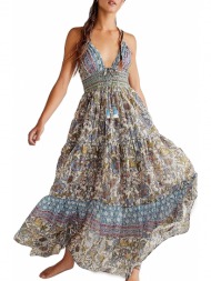 φόρεμα free people real love maxi ob1467371-twilight combo