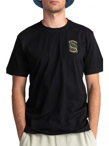 μπλούζα κοντομάνικη element covered c1ssm5elp2-flint black σε προσφορά