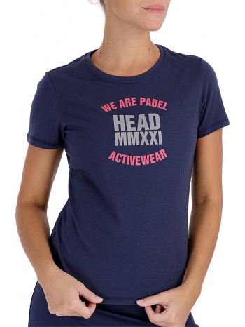μπλούζα κοντομάνικη head skip padel 814721-db
