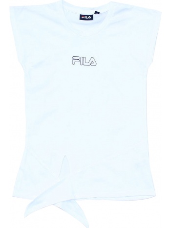 μπλούζα κοντομάνικη fila thames ss22spw020-100 σε προσφορά