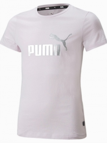 μπλούζα κοντομάνικη puma ess+ logo 846953-17 σε προσφορά