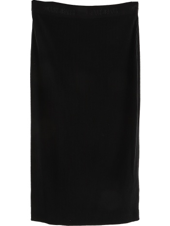 φούστα dkny midi με ανάγλυφες ρίγες e2anehmb-blk σε προσφορά