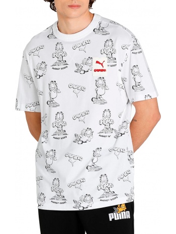 μπλούζα κοντομάνικη puma garfield printed 534434-02 σε προσφορά