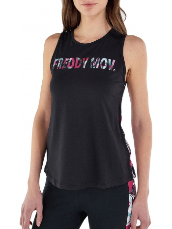 μπλούζα αμάνικη freddy με φλοράλ τύπωμα στην πλάτη σε προσφορά