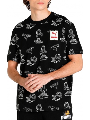 μπλούζα κοντομάνικη puma garfield printed 534434-01 σε προσφορά